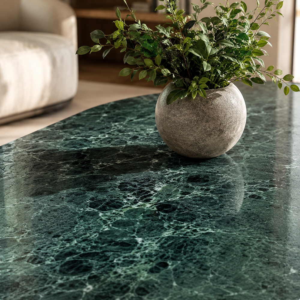 Nature in Green Marble